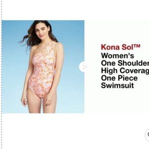 Target Kona Sol one piece swimsuit